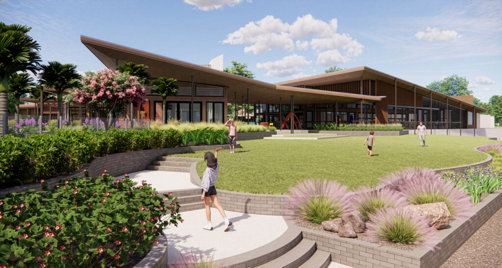 rendering of amenity center